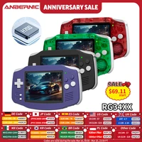 ANBERNIC-consola de juegos portátil de vídeo Retro RG34XX, pantalla IPS de 3,4 "", sistema Linux de 64 bits de 32G, compatible con salida de TV HD, WiFi 5G, Bluetooth