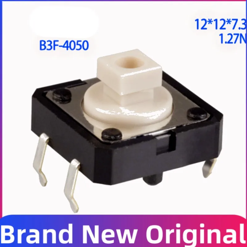 20 50 100 Pcs switch B3F-4055 B3F-4000 B3F-4005 B3F-4050 B3F-5000 B3F-5050 12x12 button micro switch New Origianl