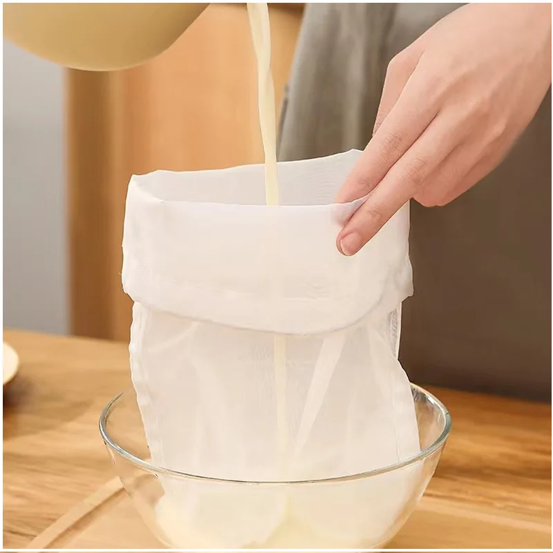 1pc Beer Homebrew Filter Bag for Brewing Malt Boiling Wort Mash Strainer Tool Mesh Nylon Food Strainer Bag Wine Soy Milk Filter