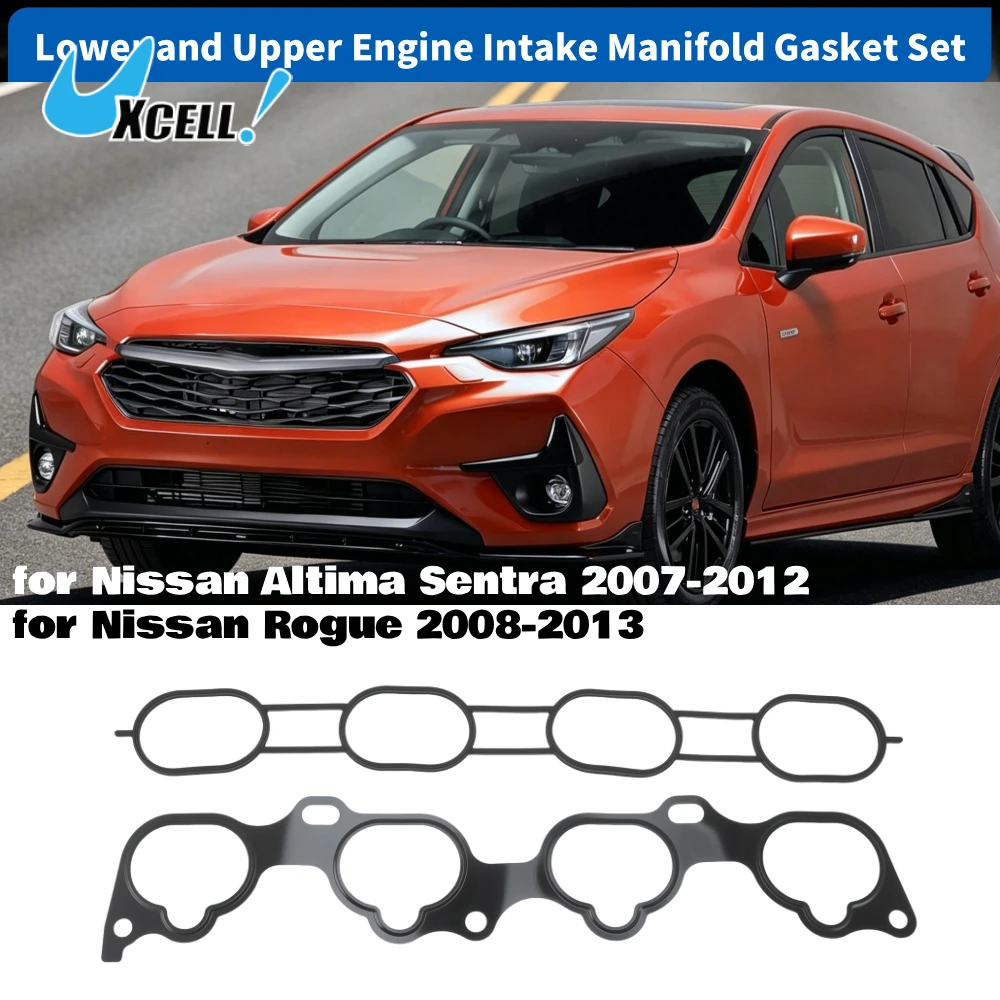 Junta de pleno del colector de admisión superior e inferior Uxcell para Nissan Altima Sentra 2007-2012, para Nissan Rogue 2008-2013 MS19418
