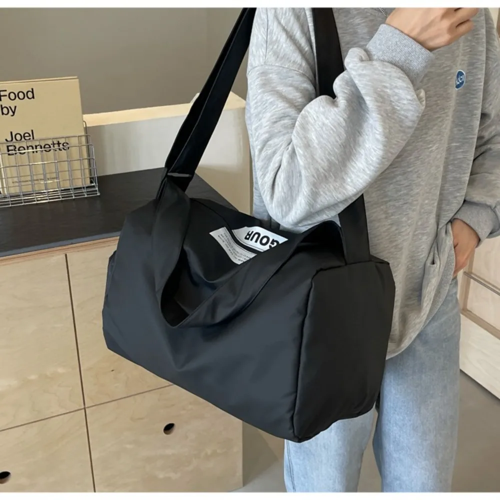 

Дорожная сумка через плечо с отделением для сухого и влажного воздуха, водонепроницаемая спортивная сумка для фитнеса, сумка через плечо с отделением для обуви