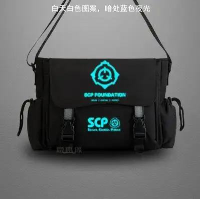 New GAME SCP Bag Cosplay Special Containment Procedures schale School Bags Rucksack for Teen Girls Boys Casual Travel Bag