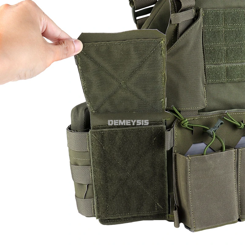 Chaleco táctico portaplacas liberación rápida para Airsoft y caza - imagen 2