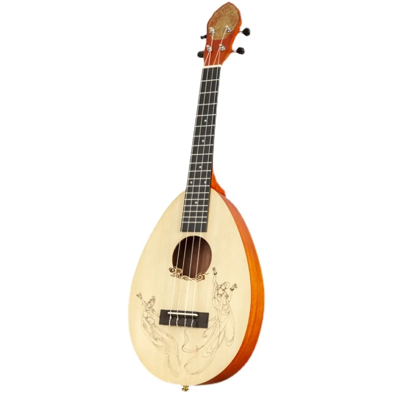 Chinese ukulele singing dove-harp  easy-to-use national musical instrument