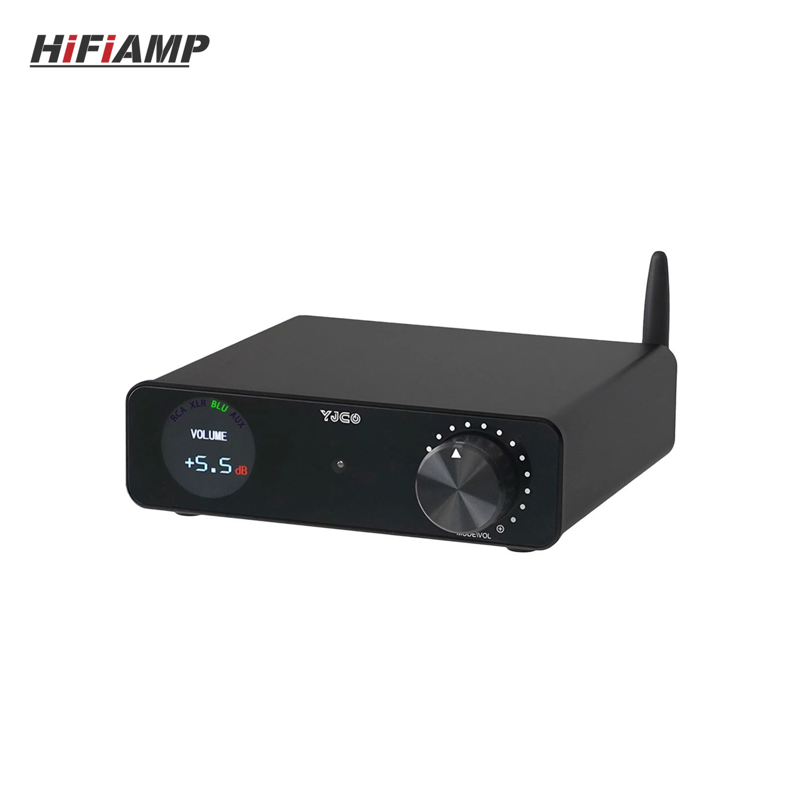 HiFiAMP D325Q 300Wx2 High Power Audio Amplifier HiFi Multifunctional Bluetooth5.4 Digital Power Amplifier TPA3255