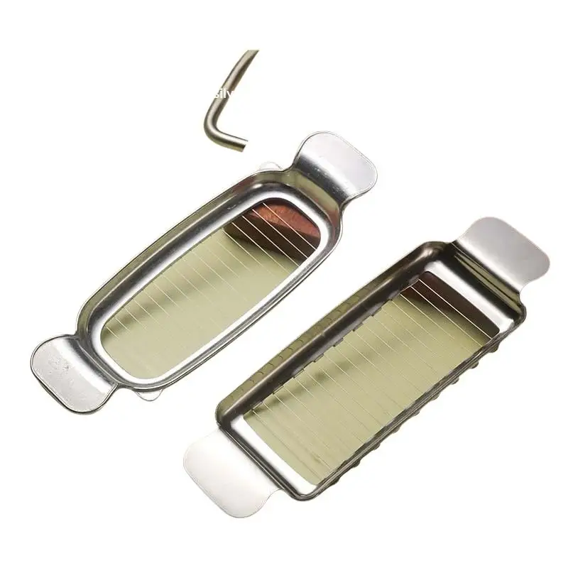 Stainless Steel Butter Slicer With Sharp Cutting Wires Even Slice Effect For Home Baking Pastry Making Kitchen Baking Tools