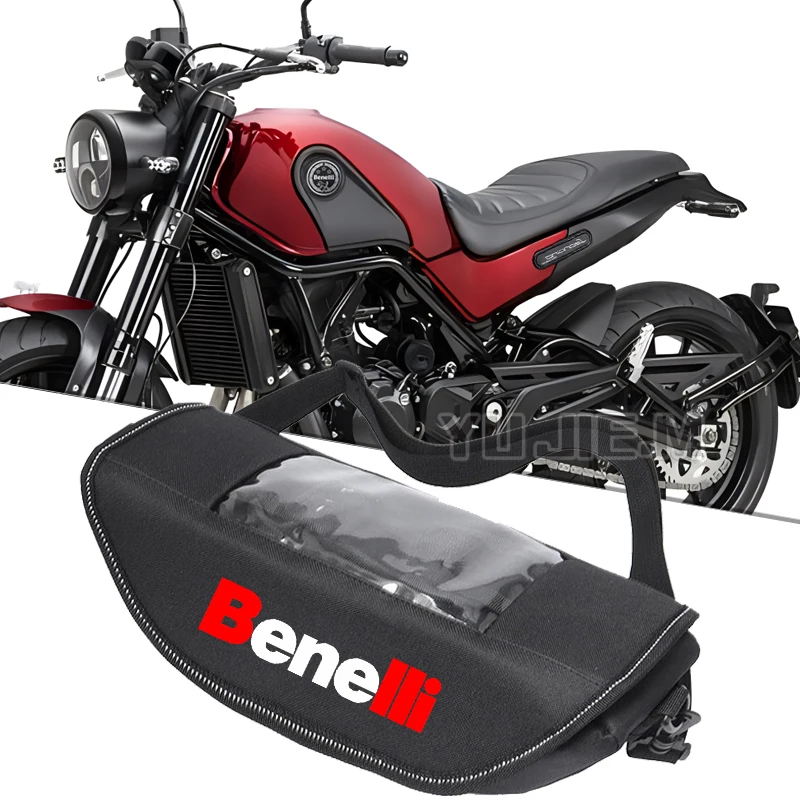 For BENELLI 502C 752S TRK 702 502X 251 Leoncino 500 250 TNT 125 300 600 Motorcycle Handlebar bag waterproof handlebar travel bag