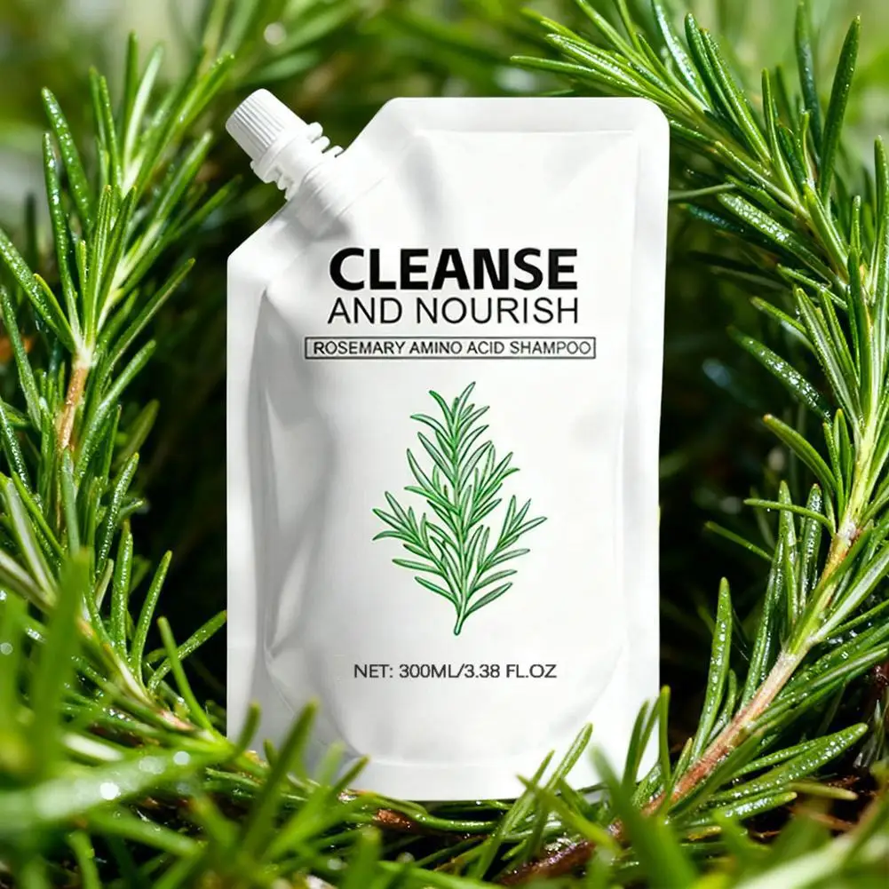 

Rosemary Shampoo Nourishing Pepairing Damage Hair Deep Root Oil Control Growth Volumizing Car Cleansing Scalp Strengthening K0I8
