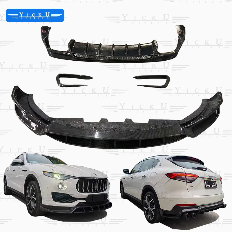 

Автозапчасти для Maserati Levante Upgrade LD Style Body Kit, передняя губа, колесо, боковые юбки для бровей, задний диффузор, спойлер