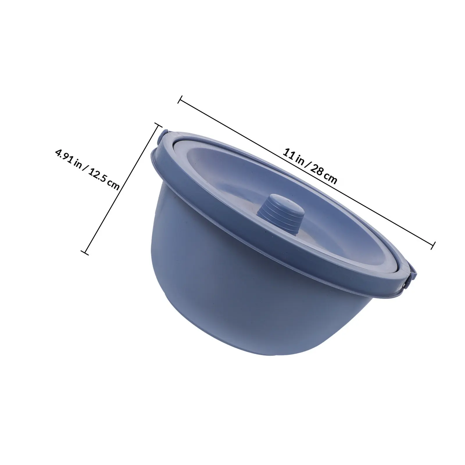 Plastic Spittoon Portable Toilet Chamber Pot Wear Resistant Stable Lightweight Urine Pot for Elderly Pregnant Disabled Adults
