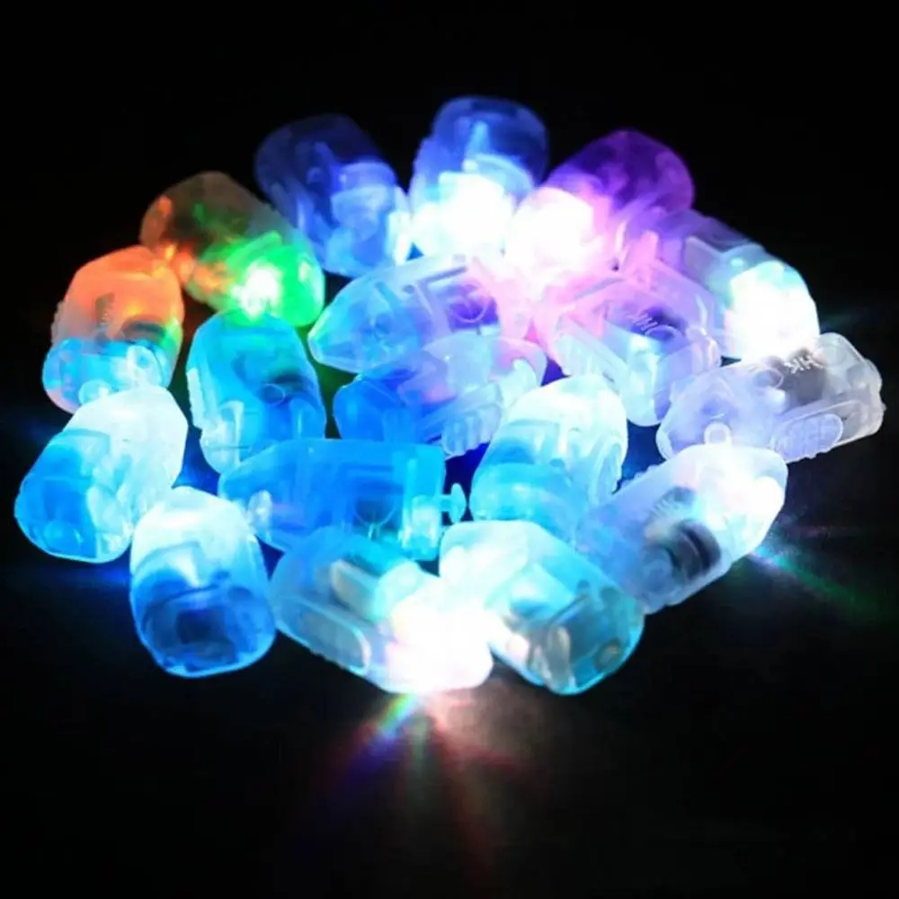 Balões luminosos LED para festa, Pequenas lâmpadas de flash, Sem linhas Lâmpadas, Decoração do casamento, Balões de látex, Novo, Natal, 10pcs