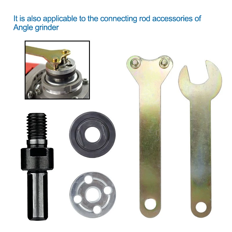 Imagem -05 - Xcan-conversão de Broca Elétrica Rebarbadora Biela para Disco de Corte Roda de Polimento Metais Handle Holder Adapter 10 mm