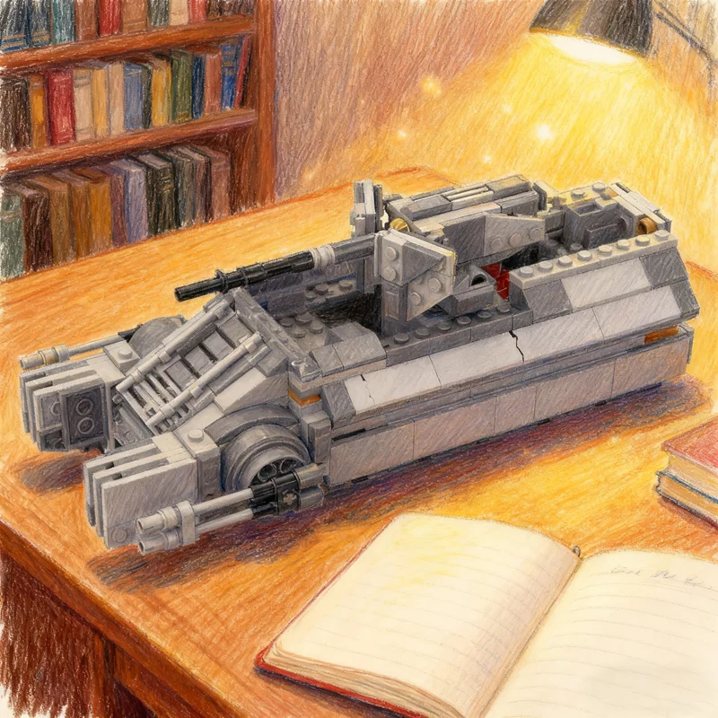 

606 деталей MOC TX GSVr Oppressor Combat Assault Tank Star Battle — Конструктор, модель танка, архитектурная игрушка, кирпичики для детей, рождественский подарок