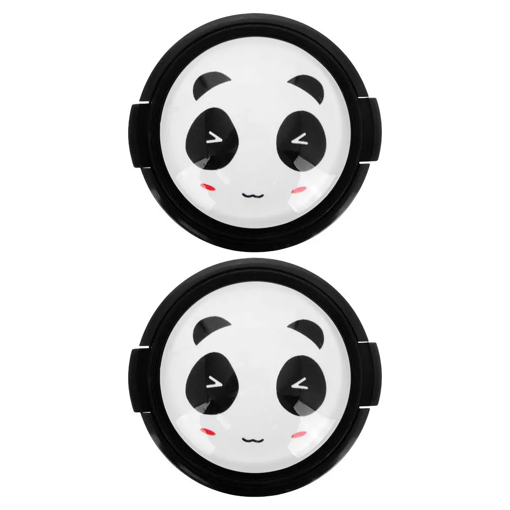 

2Pcs Universal 58mm Camera Lens Pinch Protection Cover Easy Attach Remove Camera Lens Cap Cover