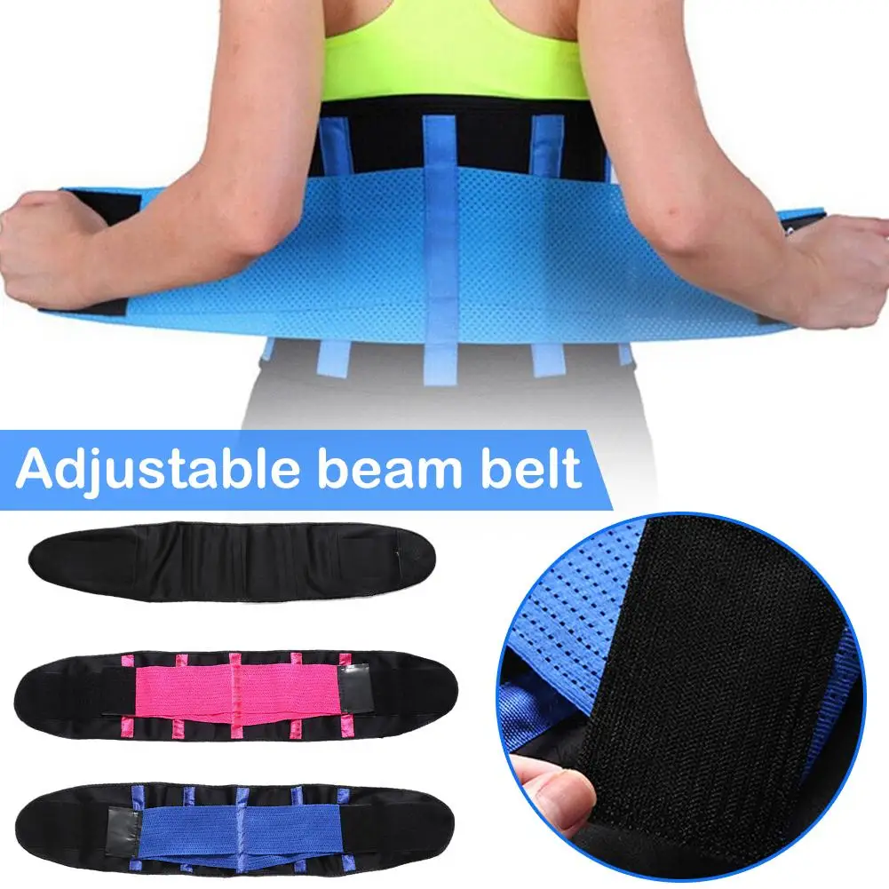 Women Waist Trainer Abdomen Belt Corset Slimming Body Shaper Exercise Workout Aid Home Gym Sports Lumbar Back Belt Accessories