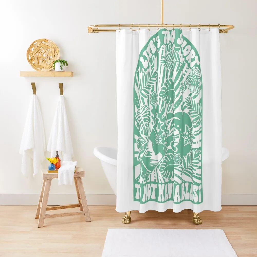 Have a blast, Baja blast freeze design Shower Curtain For Bathrooms With Beautiful Designs Modern Bathroom Accessories Curtain
