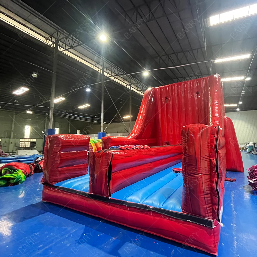 باري تحدي سباق المزدوج ألعاب رياضية المدرج حبل واسع النطاق نفخ الترامبولين الحارس بنجي تشغيل للأحداث