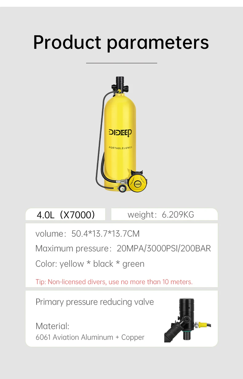 Air Compressor For Filling Scuba Tank 3000Psi Mini  Diving   Equipment 30-50Minutes Underwater Lung  