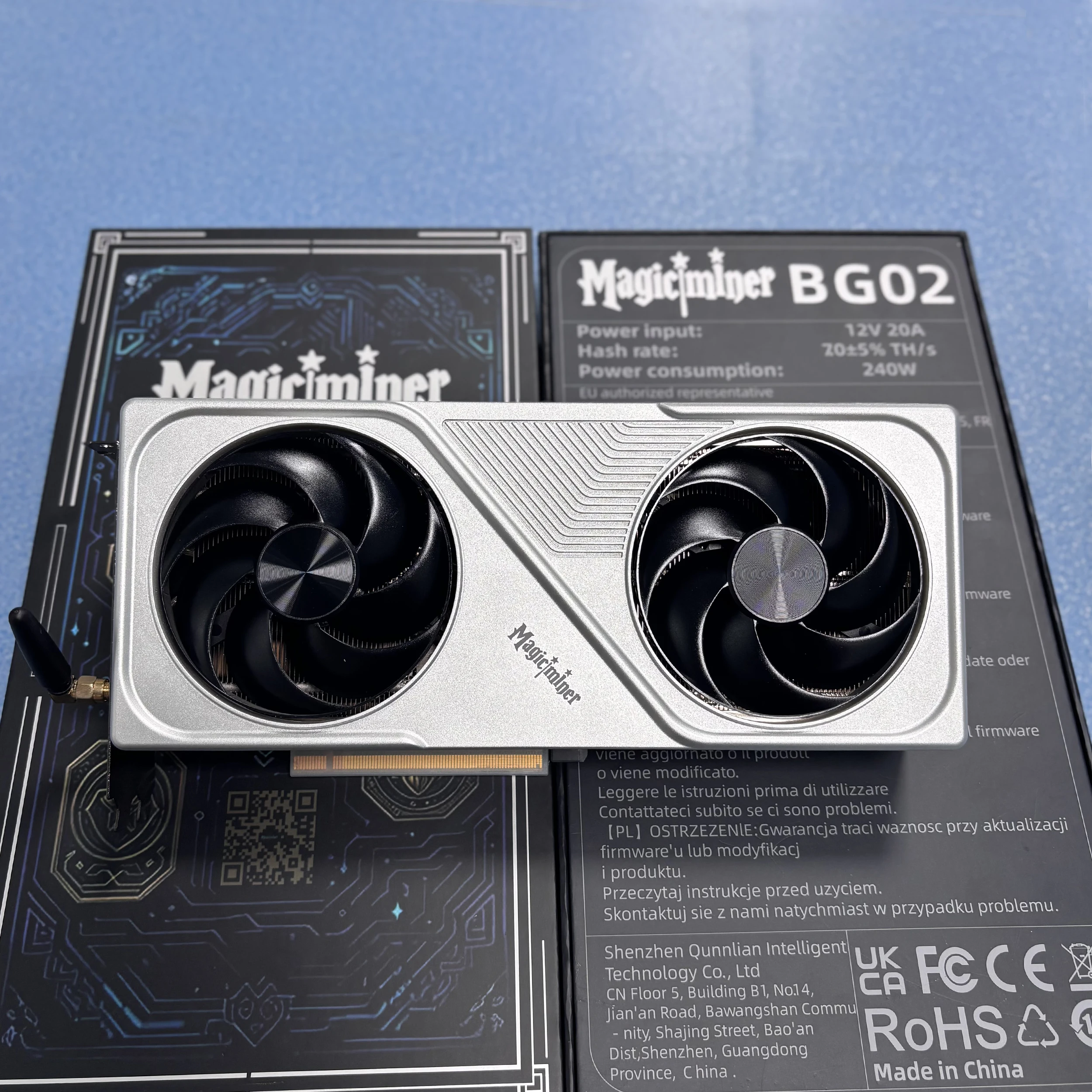 هدية إبداعية منجم سحري BG02 7TH/s 150 وات SHA256 جهاز تعدين بيتكوين ASIC هادئ مع جهاز تعدين تشفير واي فاي BTC آلة تعدين #4