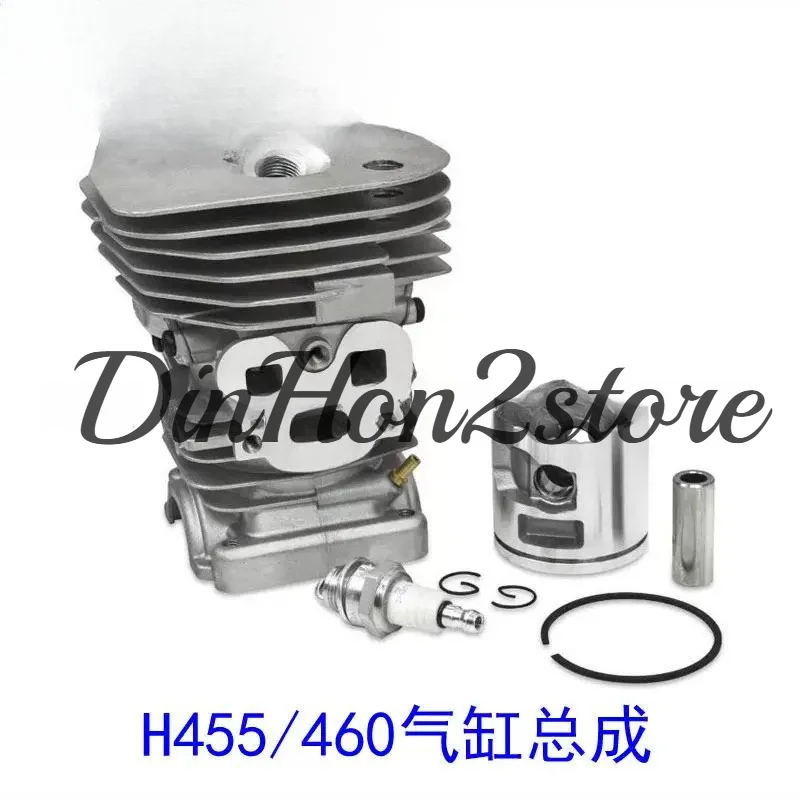 47mm Cylinder Piston Kit for Husqvarna 455 455 Rancher 455E 460 460 Rancher Jonsered CS2255 Chainsaw PN 537320402 537320501
