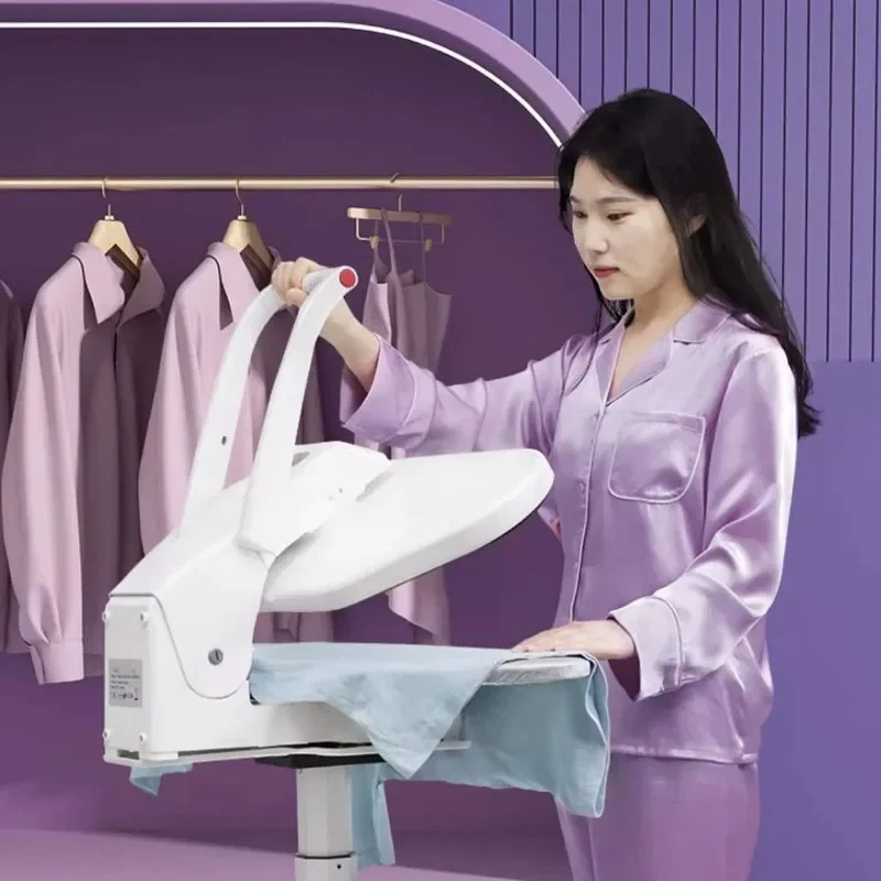 Desktop Steam Heat Press Iron Digital LED Display Auto Shut Off Anti-Scald Cover Powerful Continuous Steam Flat Press Iron view 6