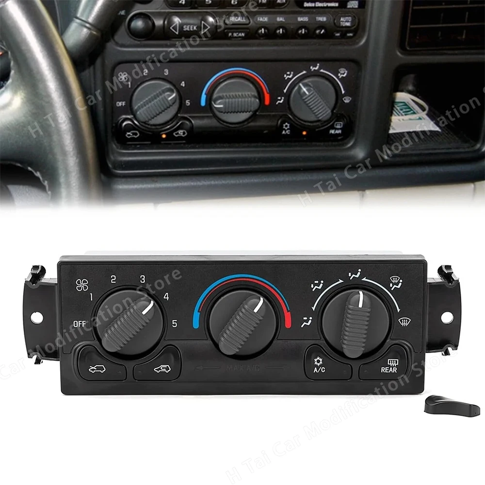 

599-218 Модуль панели управления переменным током для Chevy Tahoe Silverado GMC 1500 2500 1999 2000 2001 2002, детали автомобильного кондиционера