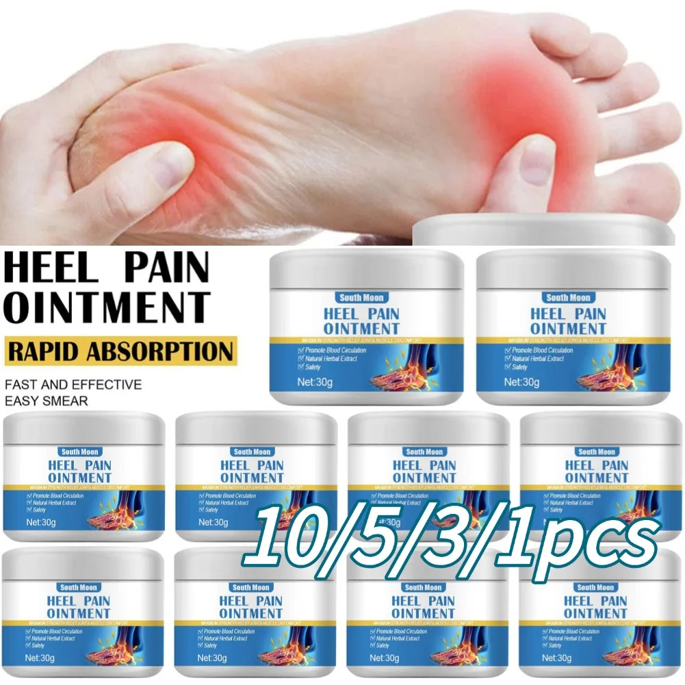 10/5/3/1 stücke Ferse Schmerzen Salbe Achillessehnenentzündung Fasziitis Plantar Linderung Creme Fuß Knochen Spur schmerzen Massage Gesundheit Pflege