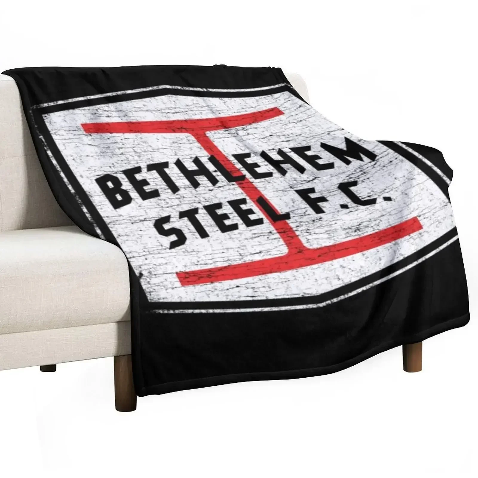 Bethlehem Steel T-ShirtBethlehem Steel Vintage Throw Blanket Beautifuls Plaid Blankets