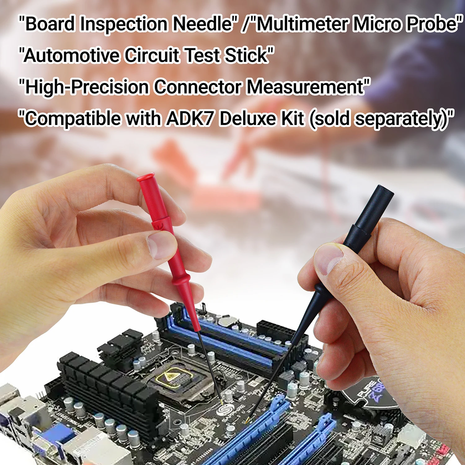 ZIBOO RCT2 Extension Probe Tip Set Compatible with Fieldpiece ADK7 and ADLS2