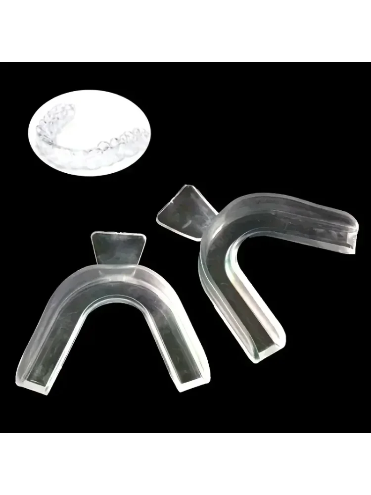 2PCS Thermoplastic Dental Night Guards - Anti-Grinding & Teeth Protection, Customizable Fit for Bruxism & TMJ Relief