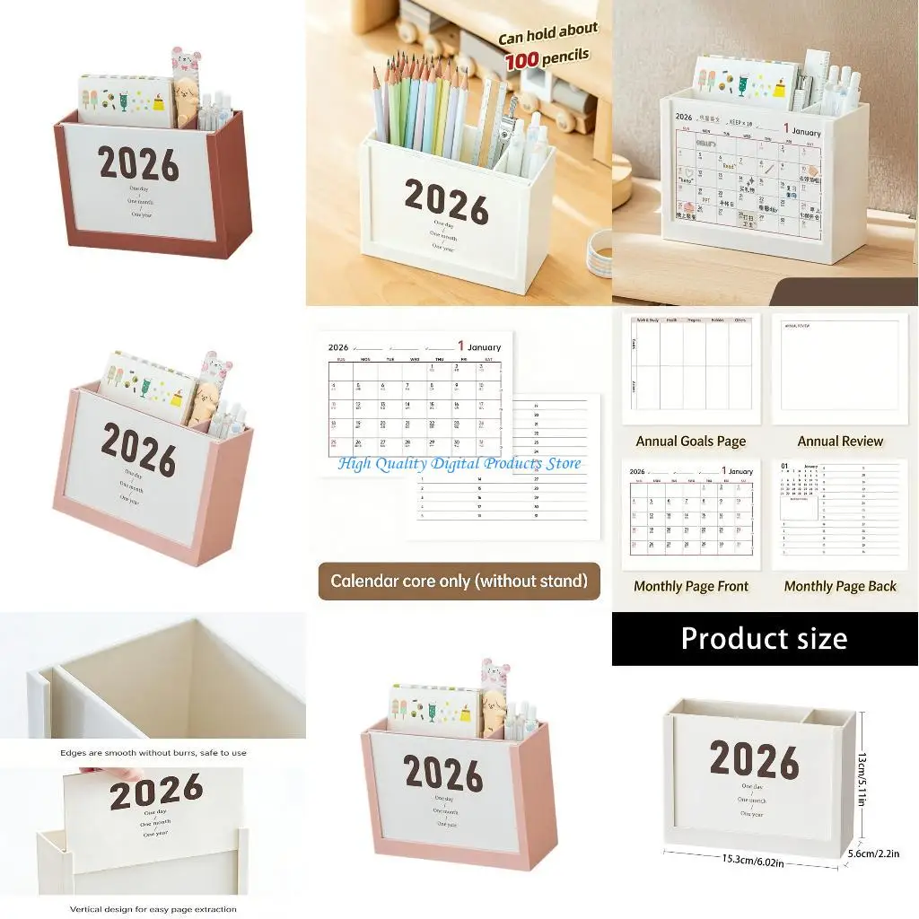 

U2JE Pen Holders Shelf Pencil Holders Organizers Home Office Decorative Makeup Brush Cup Desktop Decorations Desk Organizers