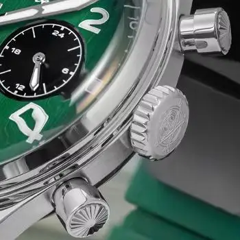ADDIESDIVE Chronograph VK64 Quartz Watches Bubble Mirror Glass Waterproof Wristwatch Super Luminous Stainless Steel Men Watch