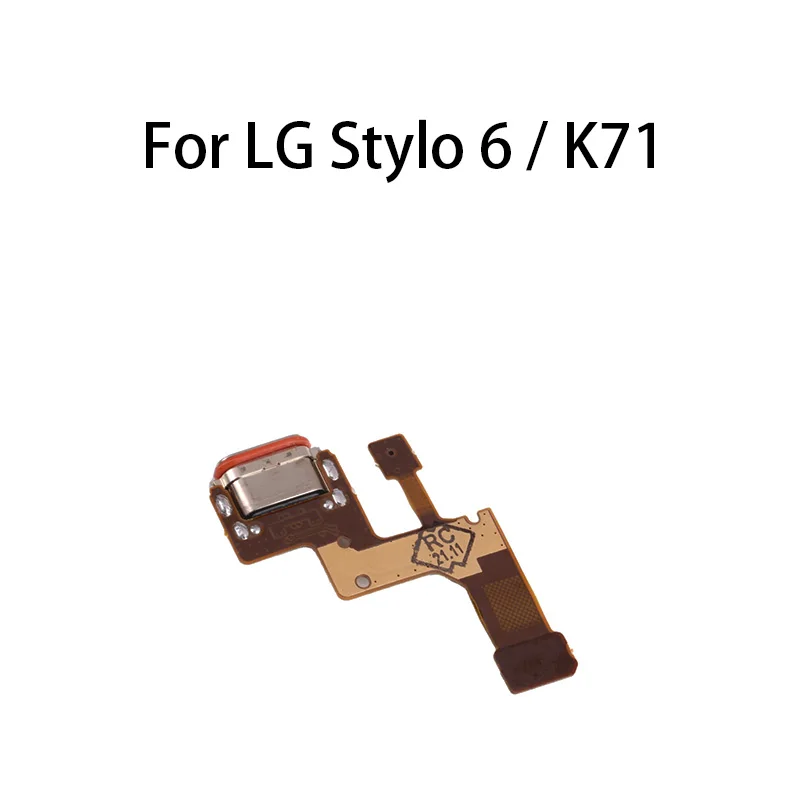 org USB Charge Port Jack Dock Connector Charging Board For LG Stylo 6 / K71 LMQ730TM, LM-Q730TM, LMQ730HA, LM-Q730HA