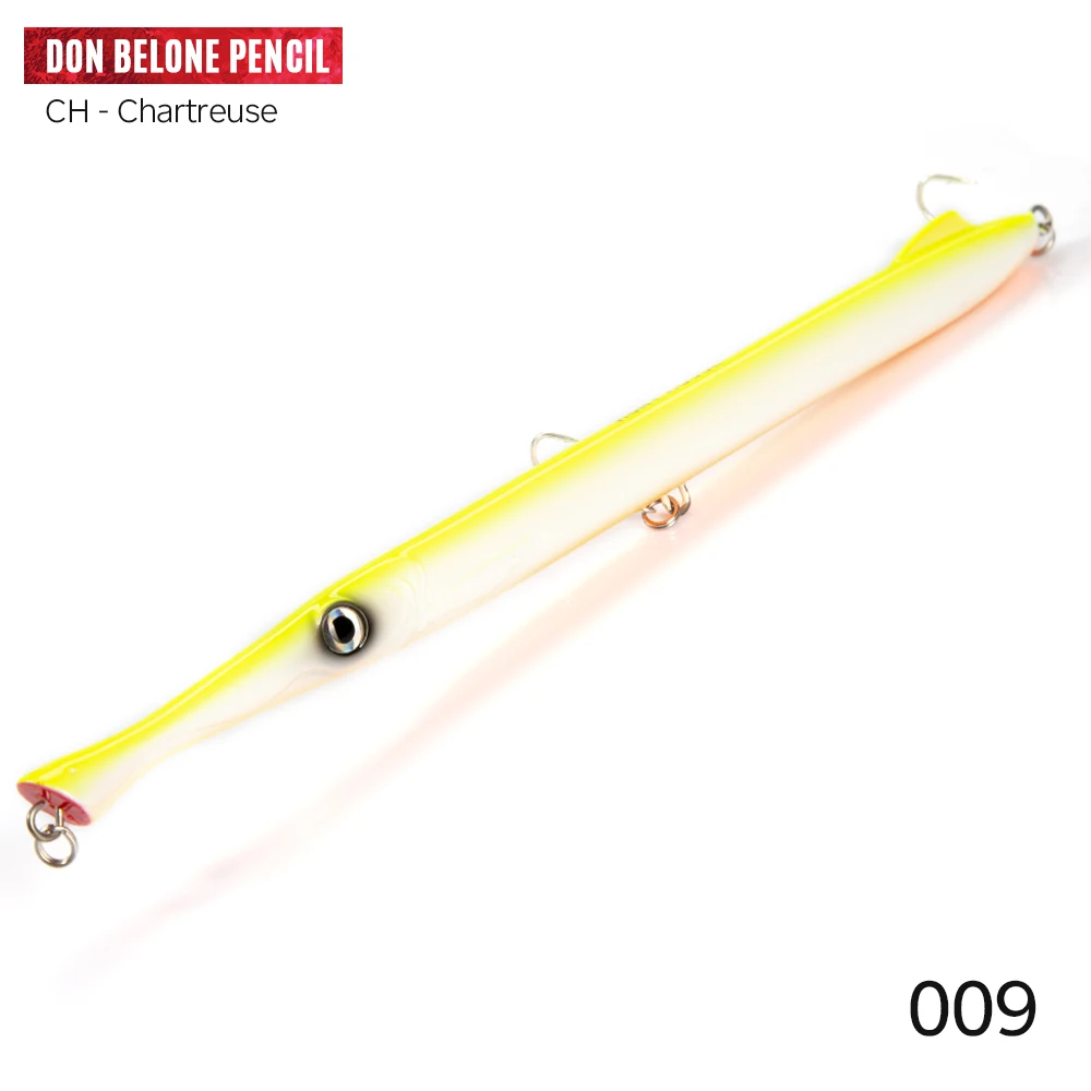 Hunthouse Don Belone Bleistift-Angelköder, sinkender harter Köder, Topwater Walk The Dog, 225 mm, 23 g, 27 g, für Barsch, Hecht, Salzwassergerät