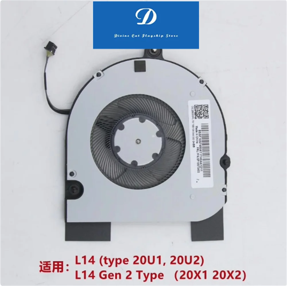 Original FOR Lenovo Thinkpad L14 L15 Gen 2 5F10S73403 C-267C-2 Fan