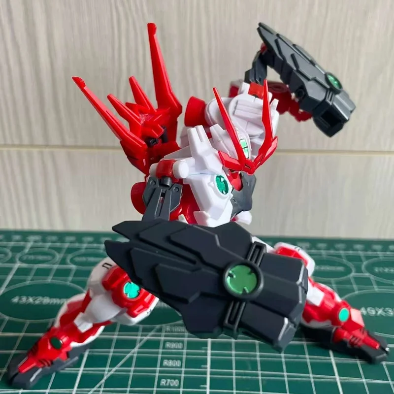 سينغوكو ضلال الإطار الأحمر عمل الشكل بانداي Hg 1/144 Mecha الجمعية نموذج كتلة ملحقات لعبة حلية لعبة أنيمي الطفل #5