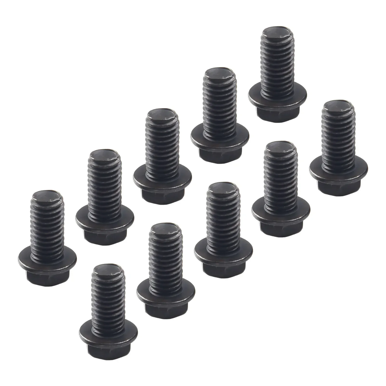 Parts Screw Accessories Carbon Steel Galvanized Hex Flange Left Hand Thread M8 M7 M6 Saw Blade Screw High Quality