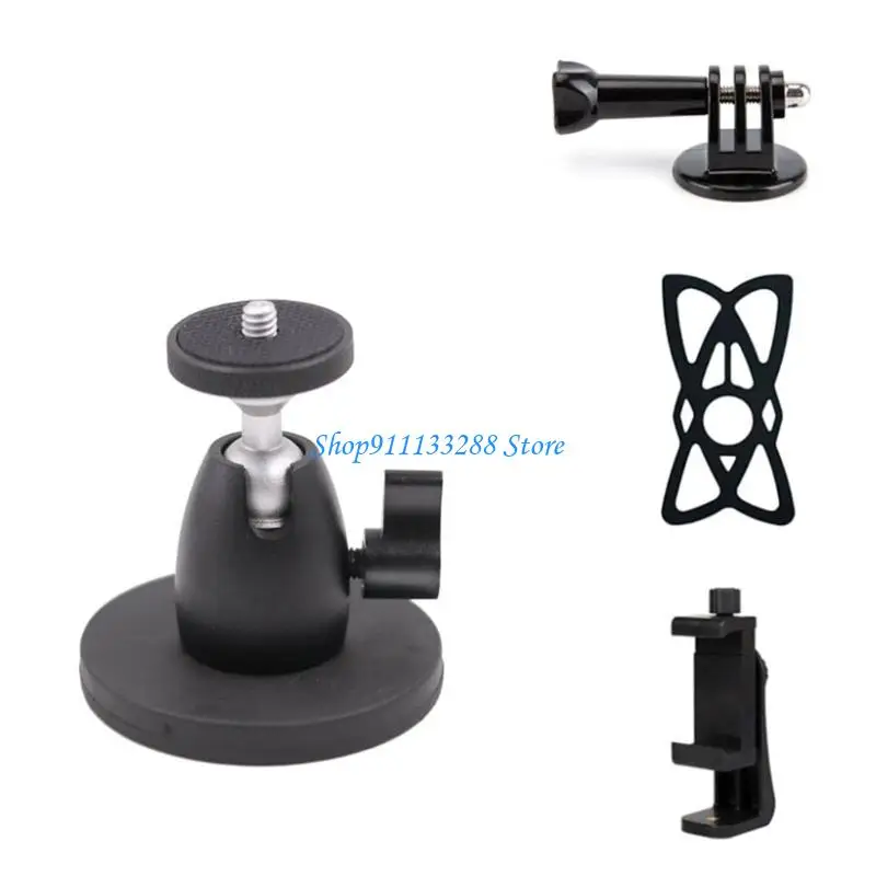 

G88D Magnet Holder Mount Stand 360° Rotation Bracket Travel Tripod for