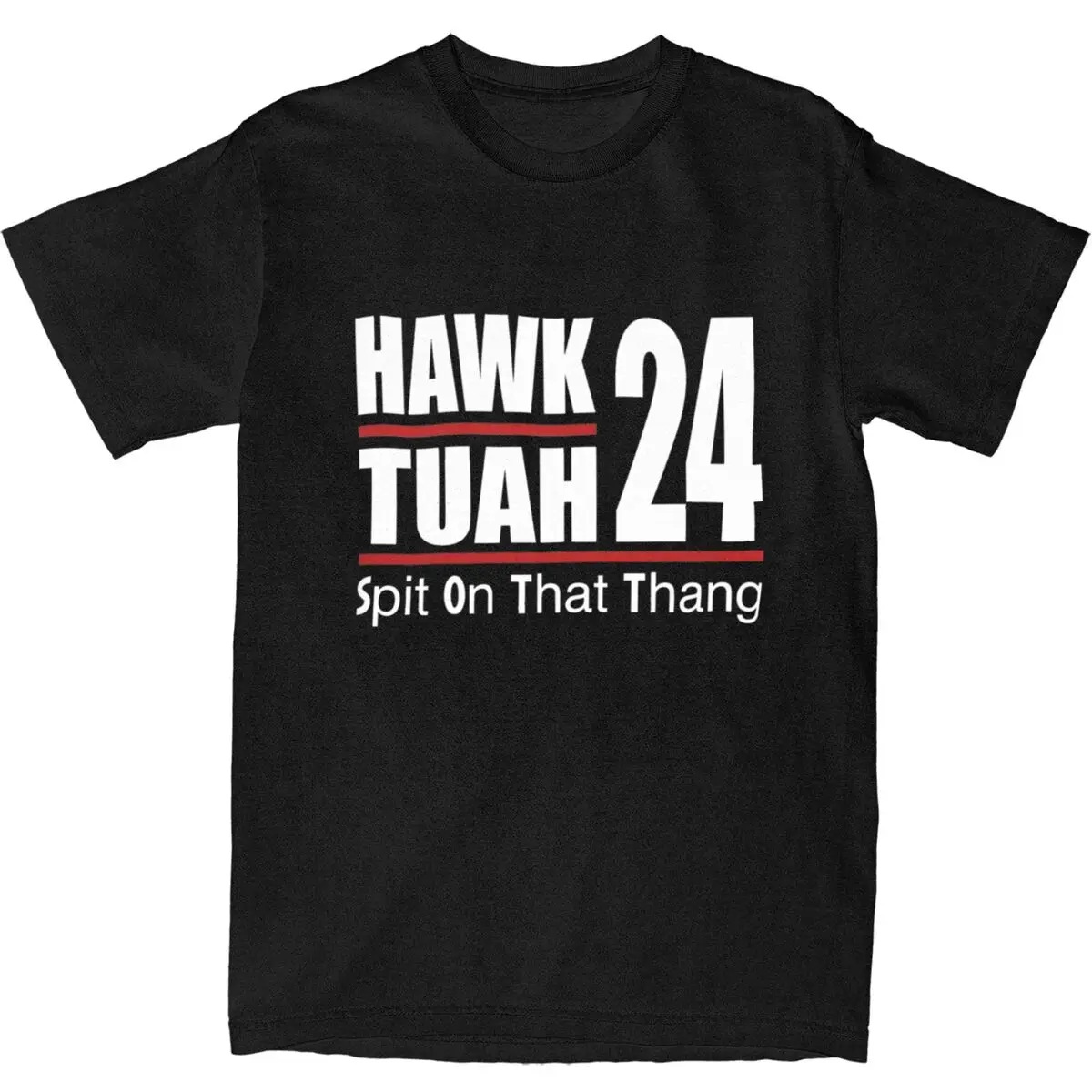 Hawk Tuah Spit On That Thang 2024 T Shirt Harajuku T-Shirts Short Sleeve Funny Tops Summer Cotton O Neck 4XL 5XL 6XL Top Tees