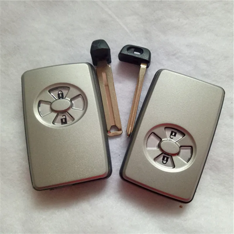 

DAKATU, 2 шт., Новая задняя крышка с двумя кнопками для TOYOTA RAV4 Vitz Ractis, замена брелока без ключа, задняя крышка