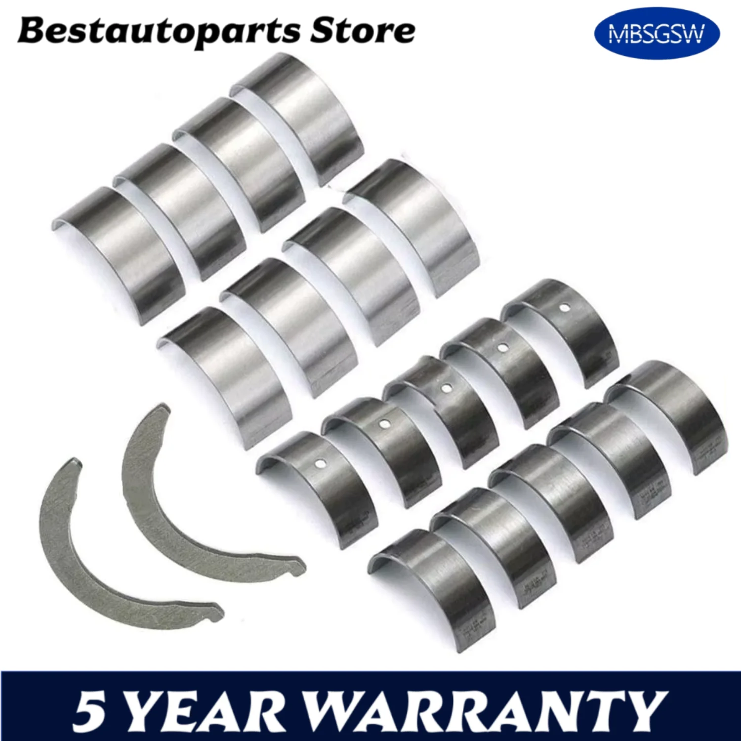 

Engine Main & Rod Bearings & Trust Washer Set for BMW Mini R56 F20 F21 N12 N13 N14 N16 1.6 11247586035 11217585453 11217594889