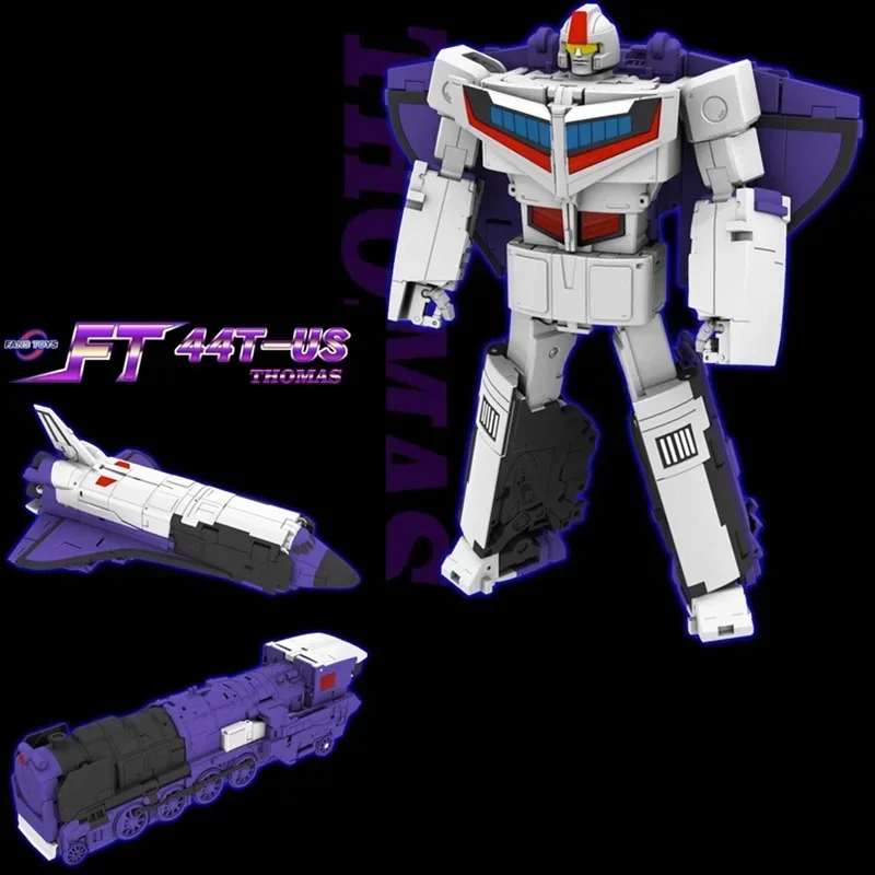 

Transforming Robot Toy FANSTOYS FT-44T US Repaint Limited Edition FT44T US Astrotrain G1 Transformation with 3 Modes