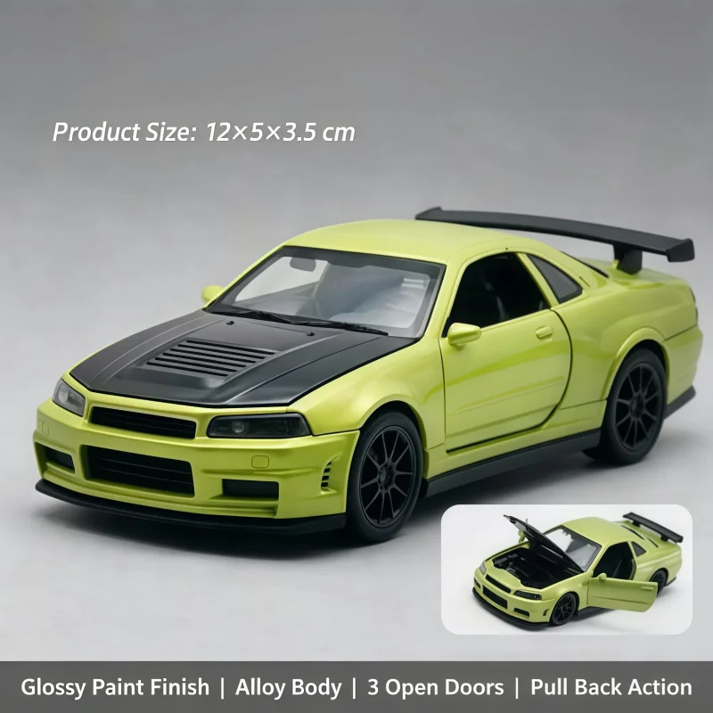 รถแข่งจำลองแบบ GTRR ขนาด 1/36, - Outdoor Sports Accessories บทวิจารณ์และราคา