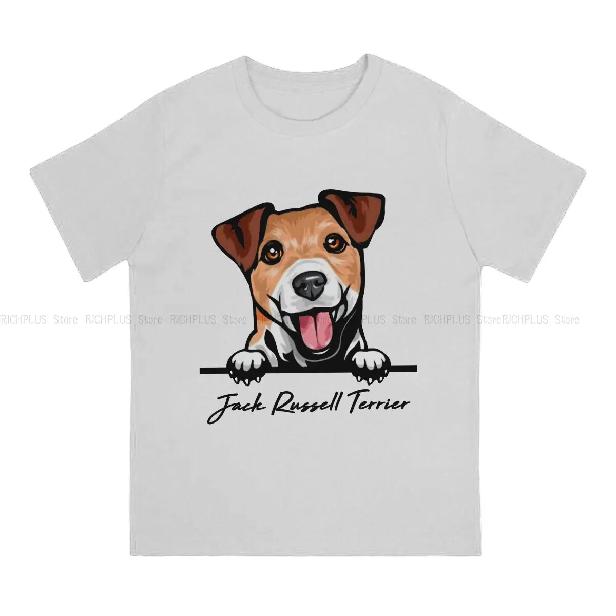 Man TShirt Jack Russell Terrier Fashion Polyester T Shirt Original Streetwear Hipster