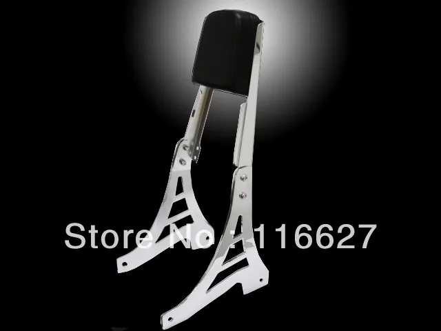 CHROME SISSY BAR BACKREST for 1994-2003 Harley Sportster XL 883 1200 Detachable