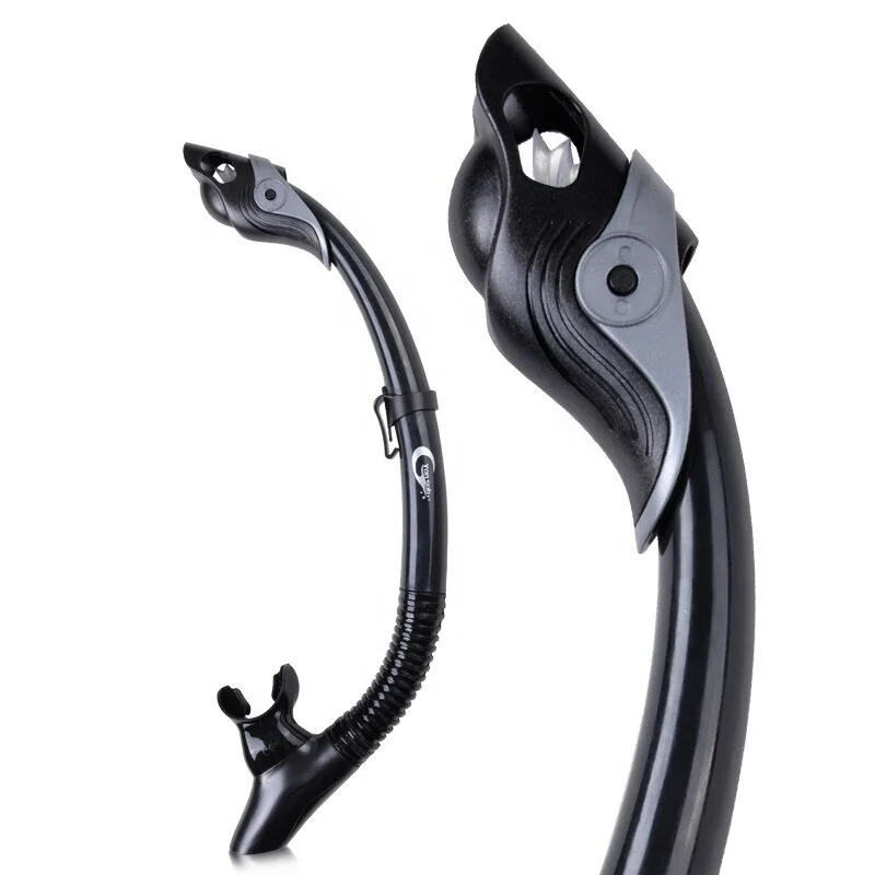 

Полусухой шноркель с силиконовым мундштуком и трубкой из ПВХ для взрослых