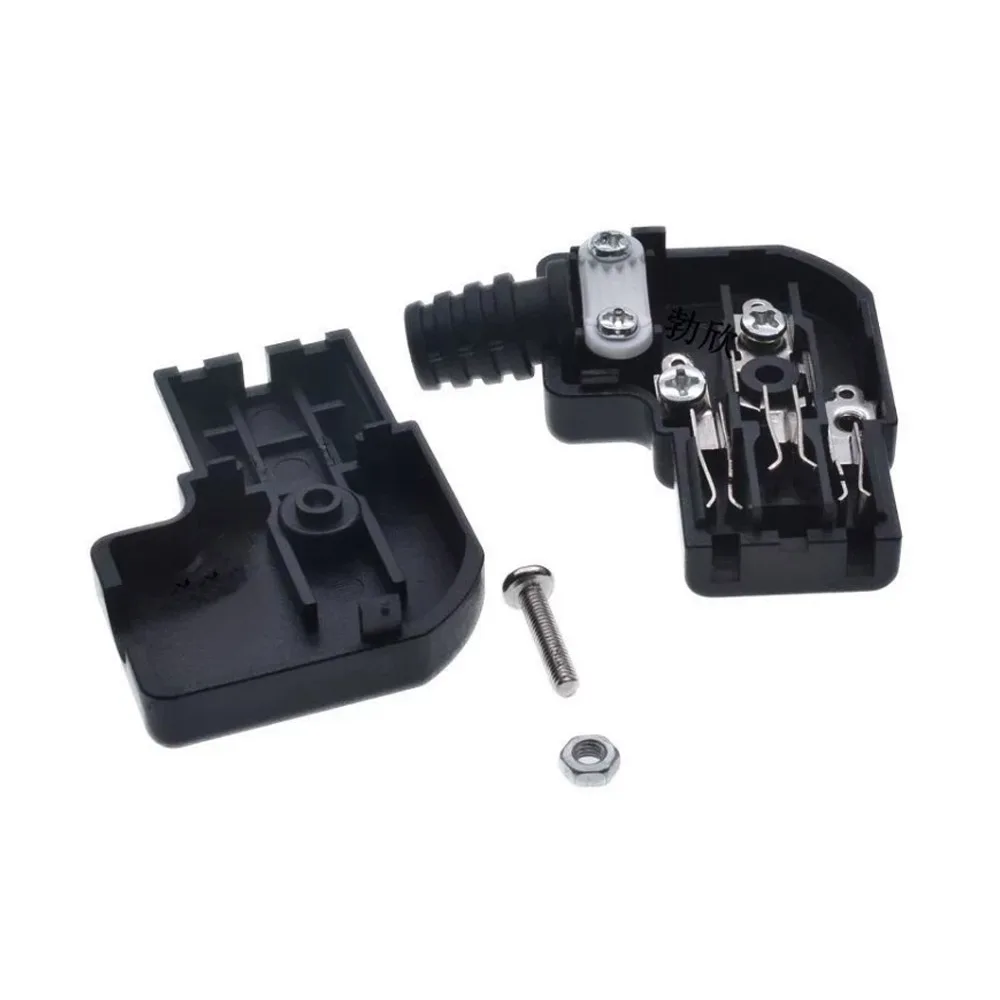 10A 250 فولت الكوع IEC320 C13 C14 قابس طاقة المقبس الحبل الأسلاك قابس طاقة تجميع IEC موصل منفذ UPS #1