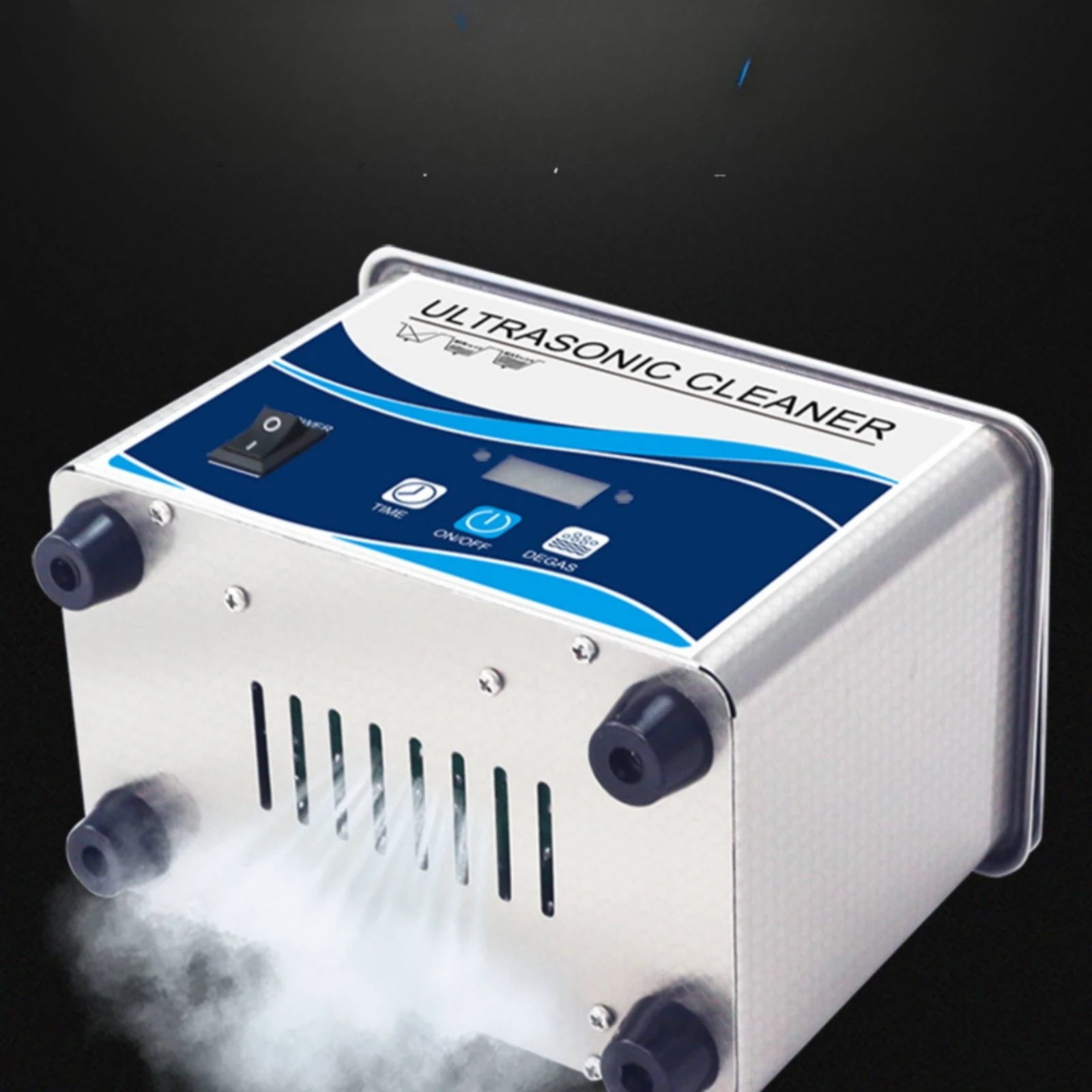 Sonic Cleaner with Digital Timer Portable Sonic Jewelry Cleaner Eyeglass Cleaning Machine High-Performance