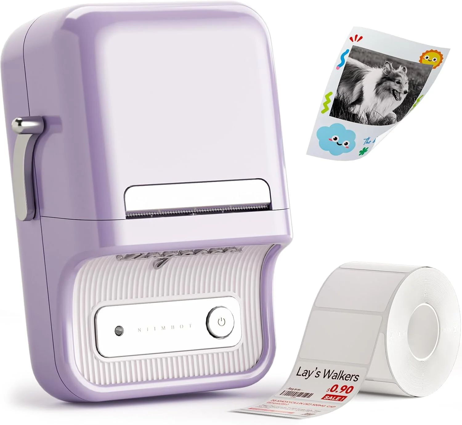 NiiMbot B21 PRO 300dpi Bluetooth Adhesive Label Printers Mini Thermal Photos Sticker Printer Wireless Barcode Label Maker