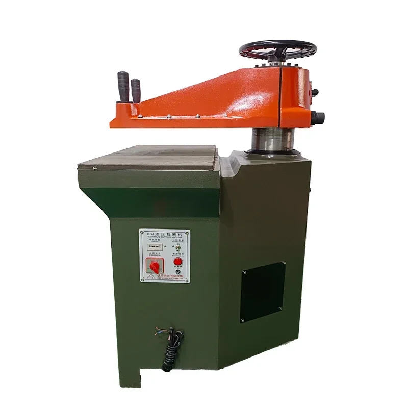 16t Shoe Leather Automatic Hydraulic Swing Arm Hand Press Table Top Die Cutting Machine For Footwear